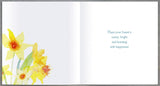 Artistic Daffodils Embellished Easter Greeting Card Easter Greetings Cards 658362