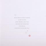 25th Glitter Finished Wife Silver Anniversary Card