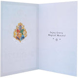 Warner Brother Harry Potter Hogwarts House Crest Birthday Card