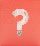 UK Greetings Valentine's Day Card From A Secret Admirer for Him/Her/Boyfriend/Girlfriend/Husband/Wife/Partner - Question Mark Design