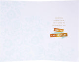 Hallmark Anniversary Both of You - Traditional Floral Text Design
