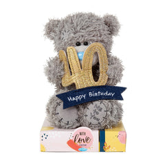 40th Birthday Banner Plush