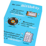 Humorous Nostalgic Funny Birthday Card
