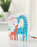 Adorable Design for Daddy from Your Daughter Father's Day Card
