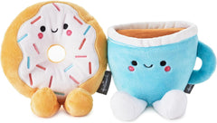 Better Together Coffee and Donut Pair Set Soft Toy