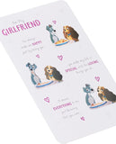 Disney Lady and the Tramp Design Girlfriend Birthday Card