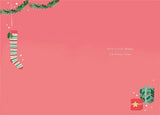 For a Wonderful Granddaughter Christmas Card – Festive & Heartwarming Greeting