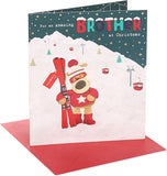 Boofle For An Amazing Brother Cute Christmas Greeting Card