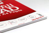 A4 Refill Pad - Ruled feint and margin, 160 pages of 75gsm paper.