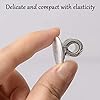 50 x Self Adhesive Metal Pen Holder Silver