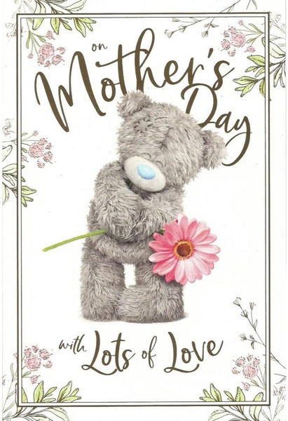 Bear Holding Gerbera