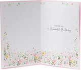 Floral Design For Someone Special Birthday Card with Sentimental Poem