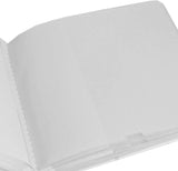 Widdop New Baby 50 6'x4' Photo Album with Silver Teddy Attachment - Beautiful Baby Girl