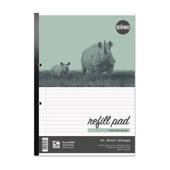 RHINO Refill Pad A4 160P F8M PK10