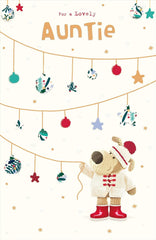 Boofle for A Lovely Auntie Cute Christmas Greeting Card 771137