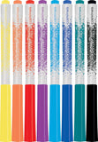 COLORPEPS GLITTER FELTS X8 SAINSBURY