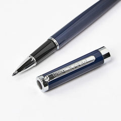 Helix Oxford Premium Rollerball Pen – Blue Ink, Smooth Writing with Plastic-Free Packaging