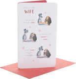 Romantic Wife Birthday Card Lady and the Tramp