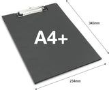 Rapesco Standard Clipboard PVC Cover A4/Foolscap Black