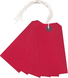 120 X 60mm Red Strung Tags (Pack of 1000)