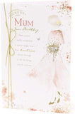 Birthday Card for Amazing Mum with Ribbon