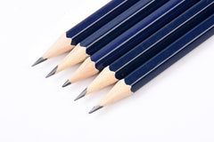 Helix Oxford HB Pencils x10 with Sharpener & Eraser | Back to School Stationery Set