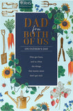 Gardening Themed For Dad From Both Of Us Father's Day Card