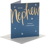 Nephew Wishing You a Brilliant Birthday Card – Fun & Joyful Greeting