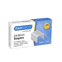 24/8mm Galvanised Staples Box 1000