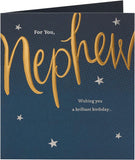 Nephew Wishing You a Brilliant Birthday Card – Fun & Joyful Greeting