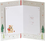 Boofle Ice Skating Daughter & Boyfriend Christmas Card