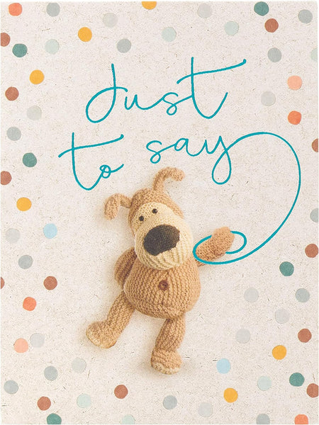 Boofle Just To Say Card Multipack Of 10