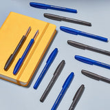 Curve Blue Ballpoint Pens - Pack of 10 | Smooth Writing Pens for School & Office