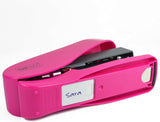 Rapesco Luna Less Effort Half Strip Front Loading Stapler & 2000 Staples - Hot Pink