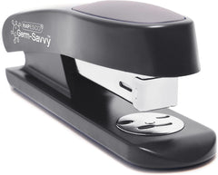 Rapesco Germ-Savvy™: ECO Sting Ray Half Strip Stapler incl. 1000 x 24/6mm Staples - Black
