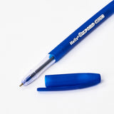 Curve Blue Ballpoint Pens - Pack of 10 | Smooth Writing Pens for School & Office