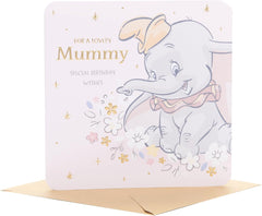 UK Greetings Disney Dumbo Birthday Card for Mummy - Special Wishes Design