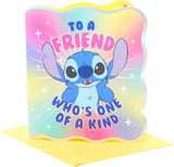 Disney Lilo & Stitch Greeting Card – Open Message Card for a Special Friend