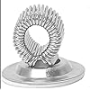 12 x Self Adhesive Metal Pen Holder Silver