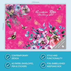 Queen Bee Writing Set