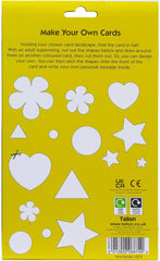 A5 Black Activity Card – 30 Sheets | Craft & Art Cardstock for School or DIY Projects