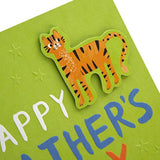 Hallmark Father's Day Card - Cute Illustrated Tiger Design