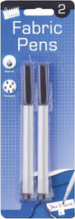 Permanent Fabric Marker Pens – Pack of 2 | Ideal for Textiles, DIY & Clothing