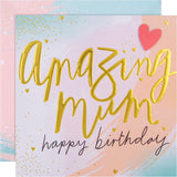 Hallmark Birthday Card for Mum - Contemporary Heart Design
