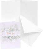 Botanical Designs Multipack of 10 Thank You Cards