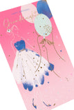 UK Greetings Birthday Card for Granddaughter - Pretty Pink Design - Thinking of You Range