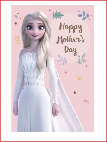 Disney Frozen Elsa Mother's Day Card