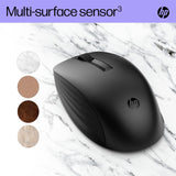 HP 650 Programmable Wireless Keyboard & Mouse Set | 20+ customisable keys and mouse sensitivity | 20+ months battery | Multi-surface use | 60% recycled materials | 4 batteries and nano dongle | Black