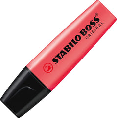 Highlighter - STABILO BOSS ORIGINAL - red (salmon pink)