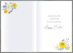 RHS For Both Of You Daffodil Delight Easter Card Artistic Greeting Card 725717